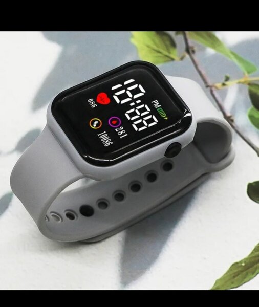 Montre numérique led