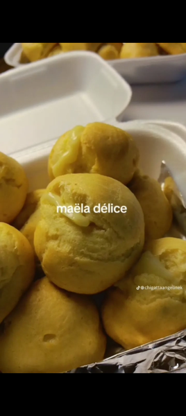 Chou a la crème vanille