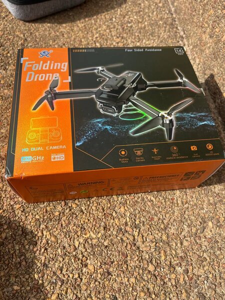 Drone pliable à 2 caméras