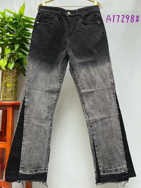 Jeans Flare Délavé et Déchiré