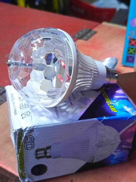 LED Disco Light Bulb
