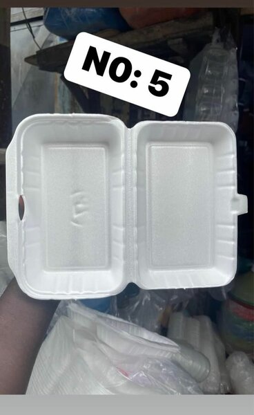 Boîte alimentaire en polystyrène