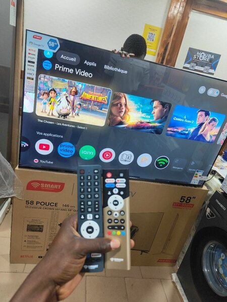 Téléviseur LED 58 pouces