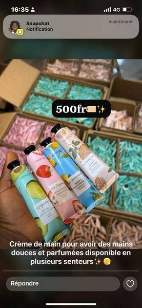 Crème Mains Parfumée