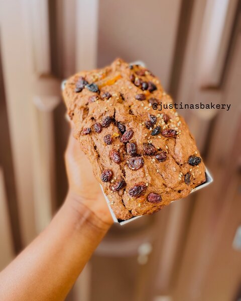 Raisins Chocolate Banana Bread