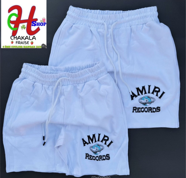 Shorts Amiri Blancs Unisex