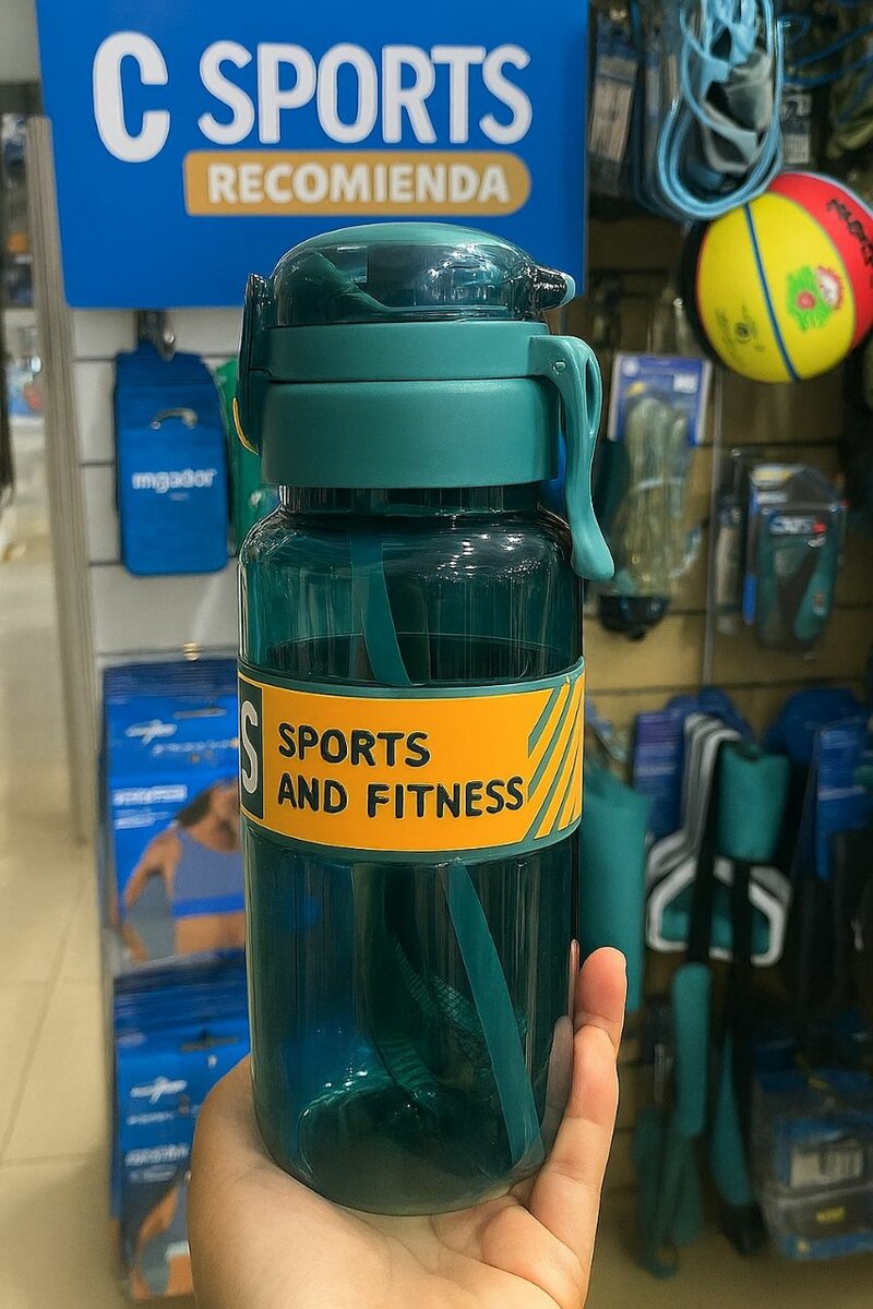 Bouteille d'eau sportive 750ml