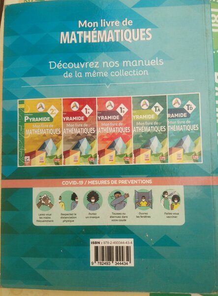 Livre de Mathématiques 2e