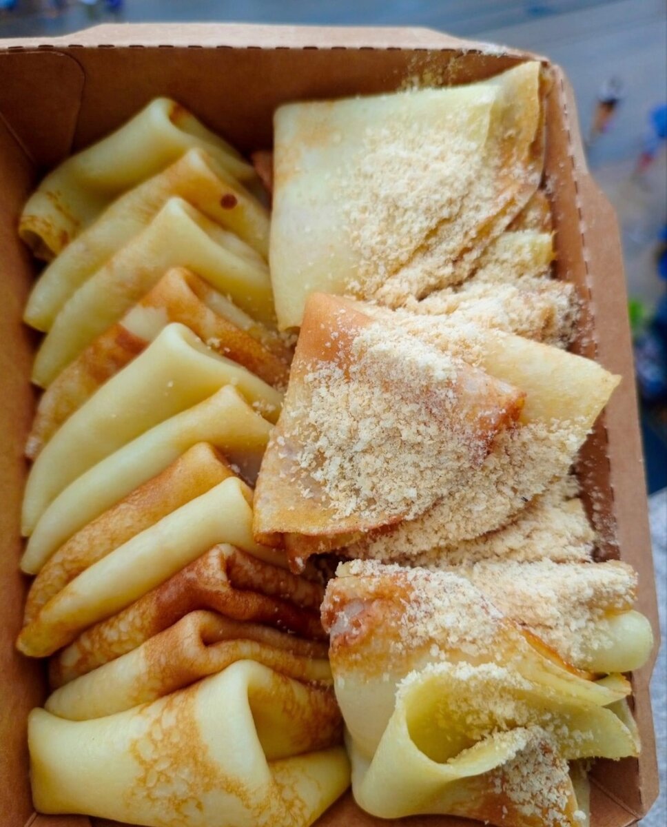 Crêpes sucré cerelac / vanille