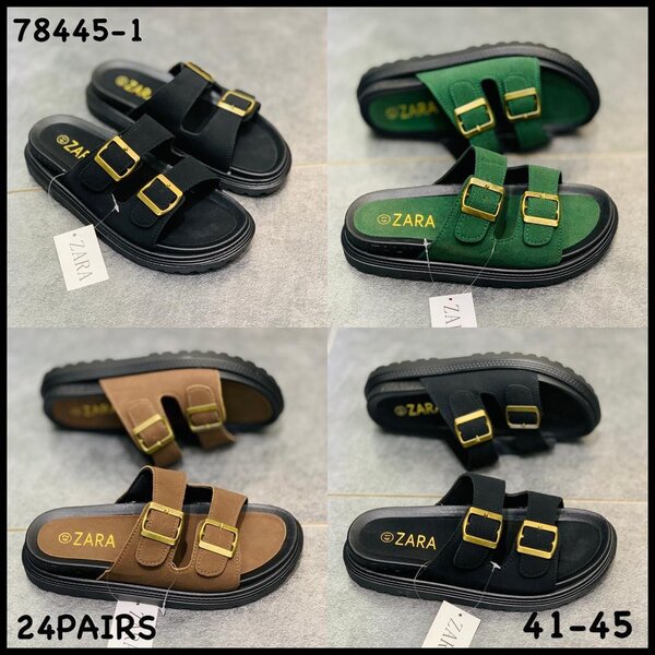 Sandales Zara à Boucles Homme