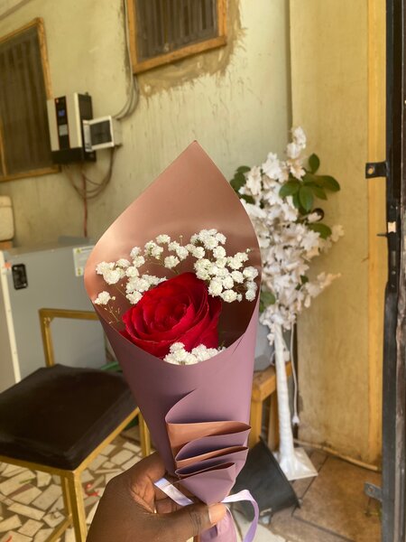 Bouquet de rose romantique