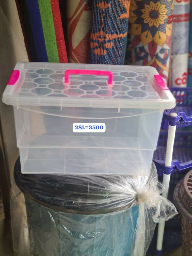 Boîtes de rangement empilables