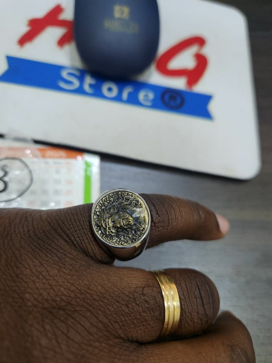 Bague Homme Acier Inoxydable