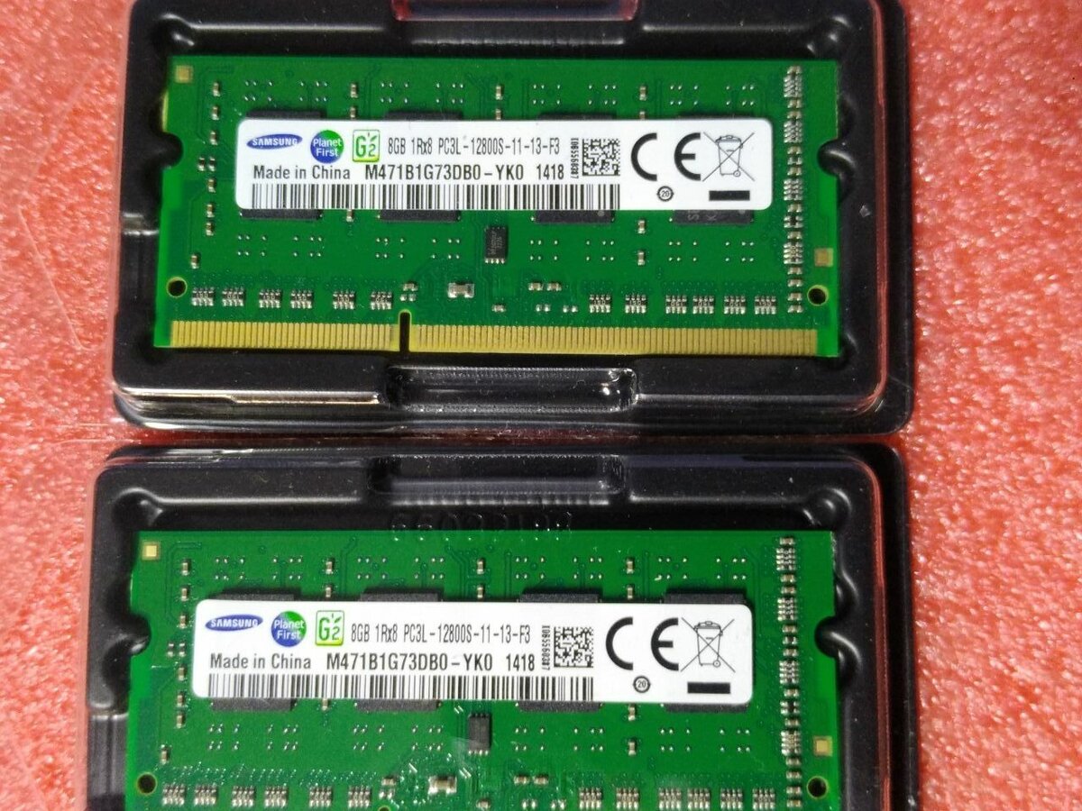 Samsung 8GB PC3L 1600Mnz 12800 для Ноутбука