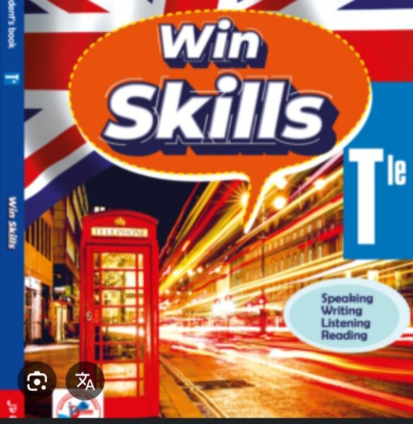 Livre d'anglais "Win Skills"