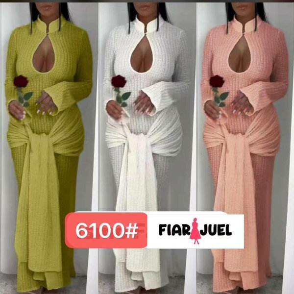 Robe longue élégante couture