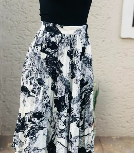 Good quality silk skirt
