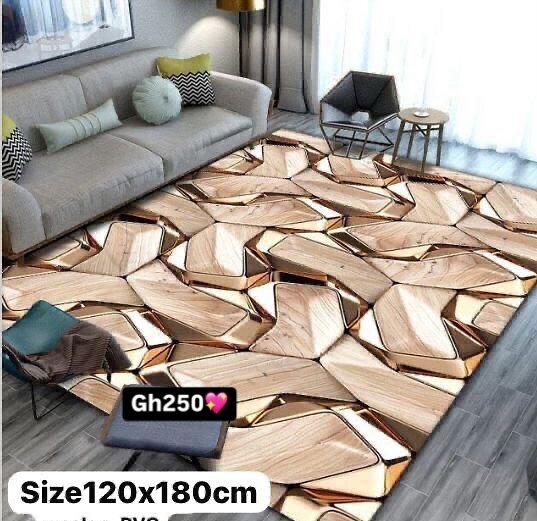 Beautiful and cozy patterned carpet