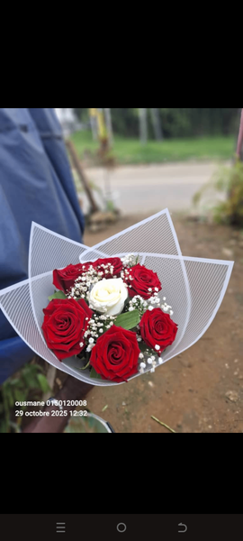 Bouquet de roses rouges