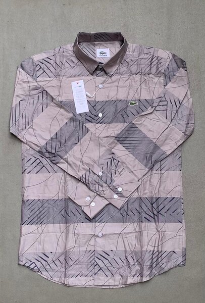 Chemise homme à motifs modernes