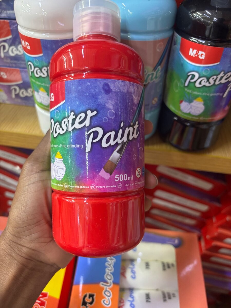 Peinture Affiche Rouge 500ml