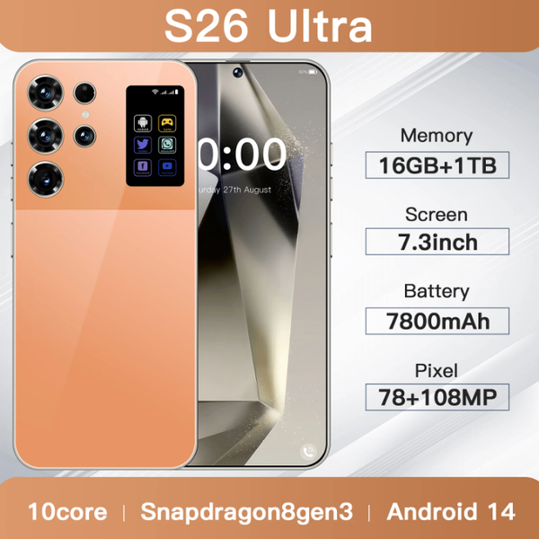 Smartphone S26 Ultra Android 14