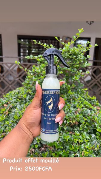 Spray effet mouillé