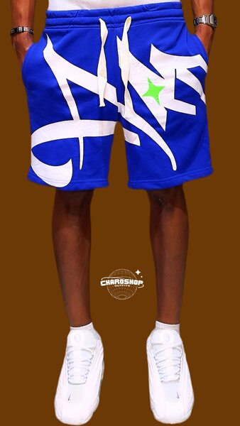 Shorts bleus stylés