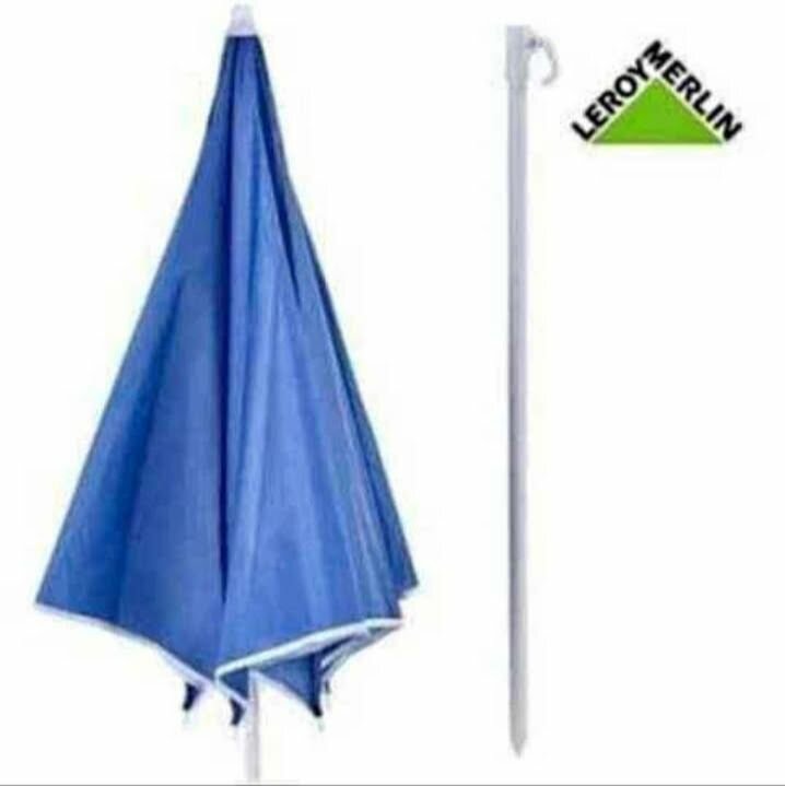 Parasol de jardin bleu