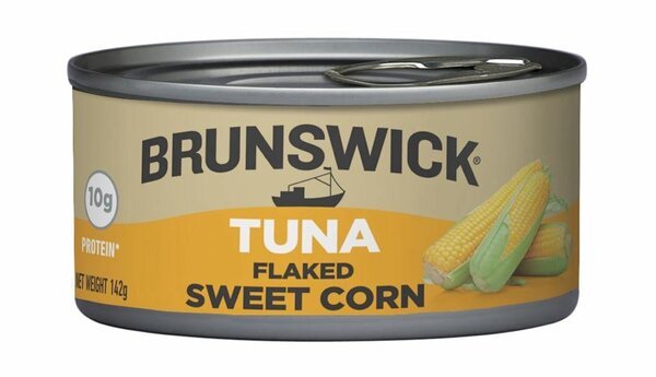 BRUNSWICK FLAKED TUNA WITH SWEET CORN  142G