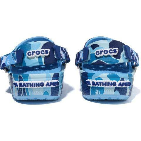 BAPE x Crocs Camo Clogs