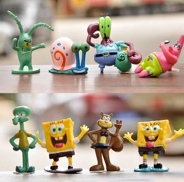 Figurines Bob l´Éponge
