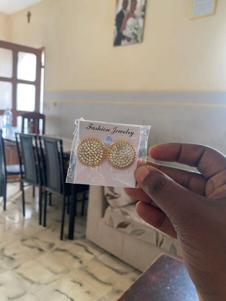 Boucles d'oreilles strass