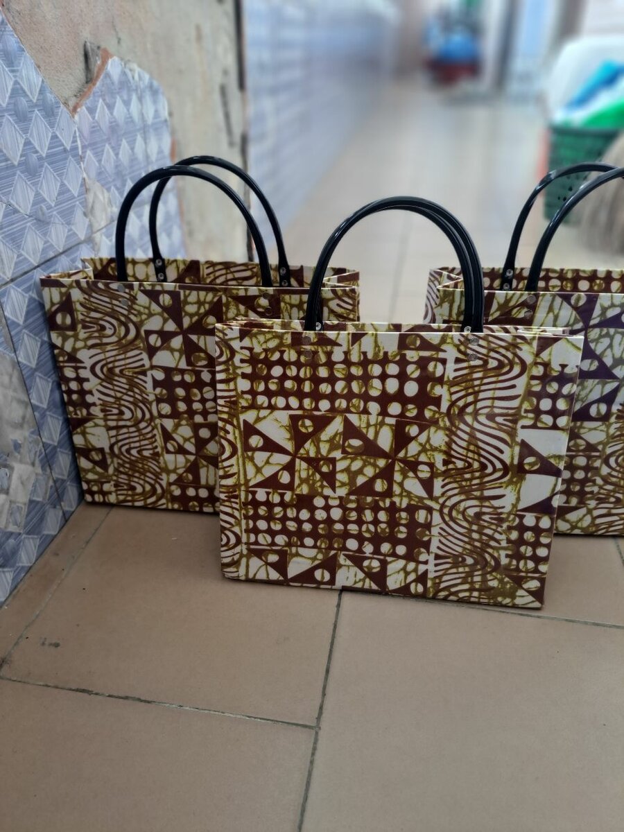 Sac fourre-tout en tissu africain