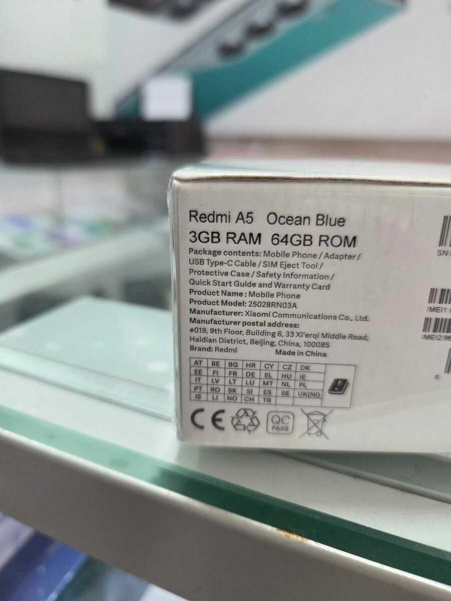 Smartphone Redmi A5 64GB Bleu