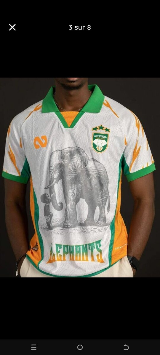 Maillots Sanga côte d'ivoire