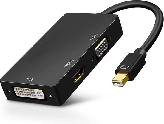 Adaptateur HDMI VGA DVI Mini DisplayPort