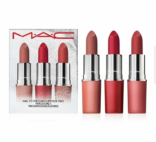 MAC hail to the chic lipstick trio