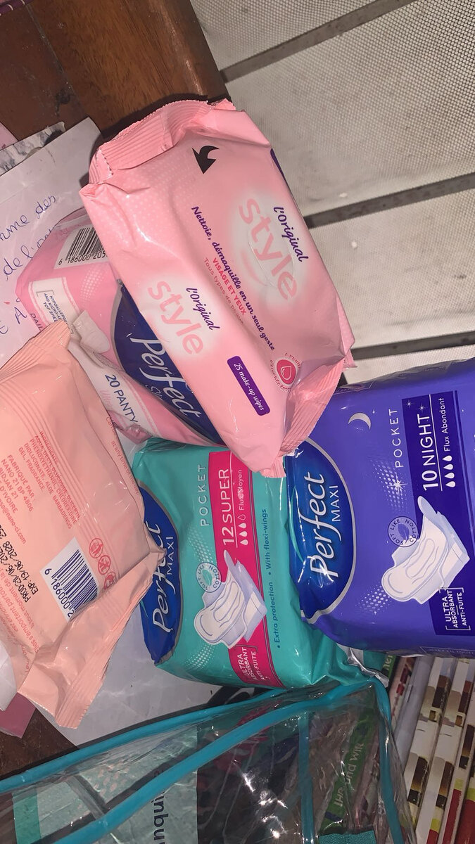 Serviettes Hygiéniques Parfumées