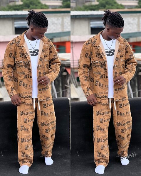 Ensemble streetwear denim tendance