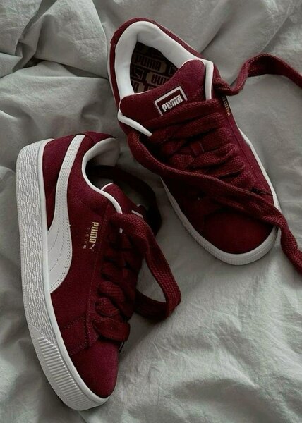 Baskets Puma Suède Bordeaux