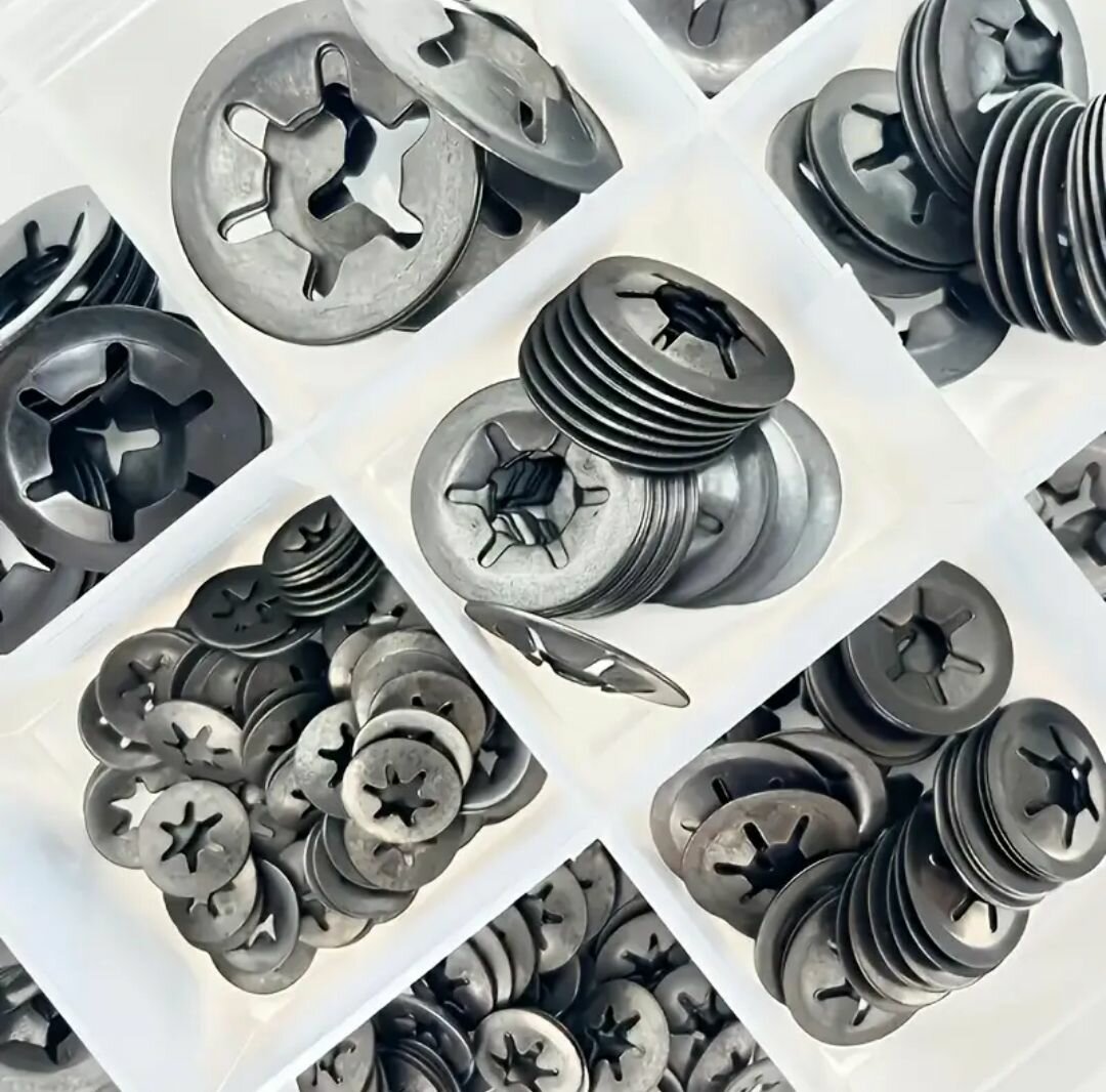 Lot rondelles étoile M3-M12