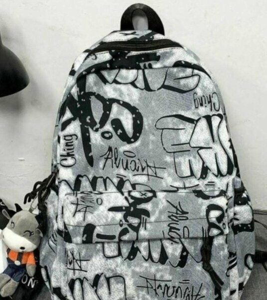 Sac à dos graffiti pour hommes et femmes
