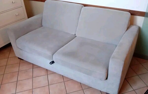Canapé convertible 2 places simili cuir