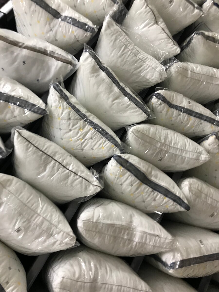 Oreillers confort en microfibre