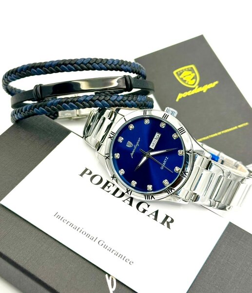 Montre Hommes POEDAGAR Élégante