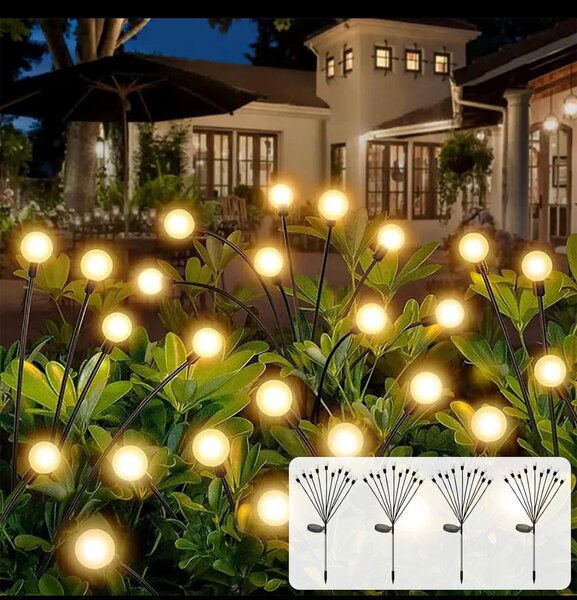 Lampe Solaire Exterieur Jardin pack de 2