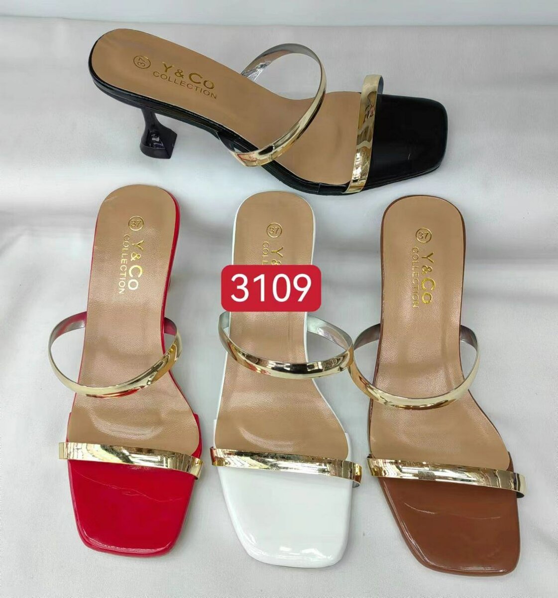 Y&co talon ouvert sans corde