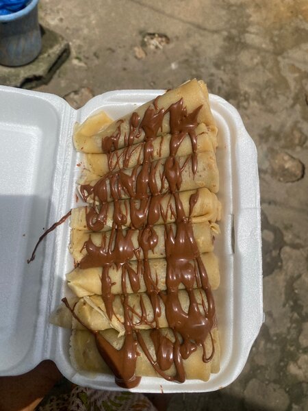 Crêpes au chocolat
