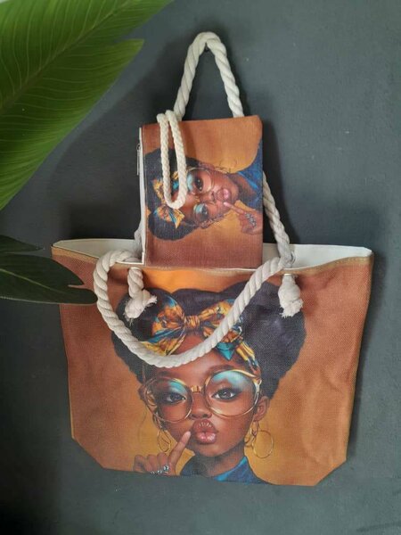 Sac cabas artistique tendance